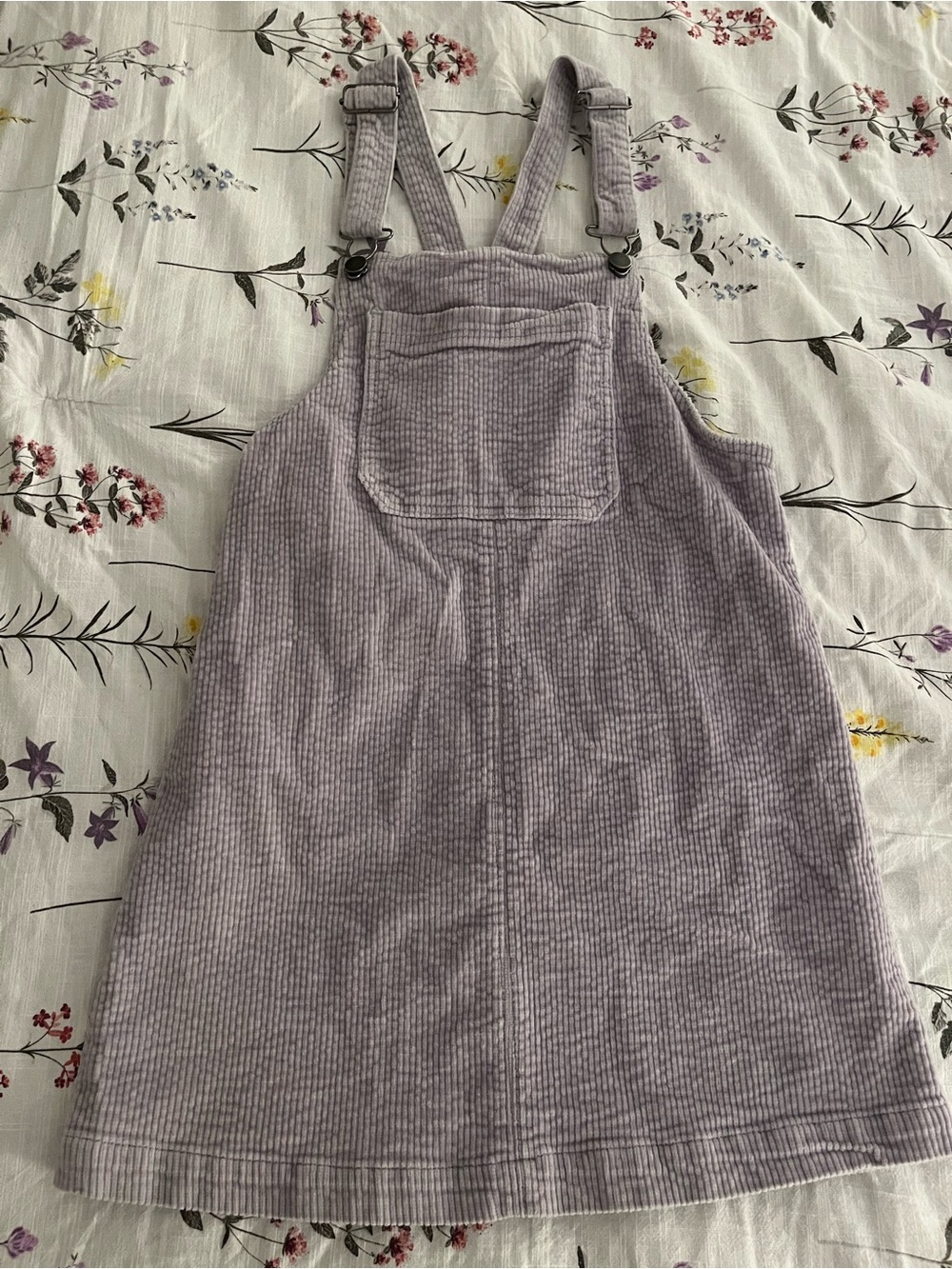 Overall mini dress